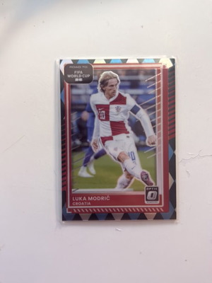 Luka Modric 2025-26 Panini Donruss Road to World Cup Optic Croatia #61 like new