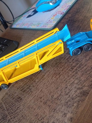 Joy Toy οχήματα μεταχειρισμένα, 2 τράκτορες, 6 Volkswagen Scirocco, 1 συρόμενο