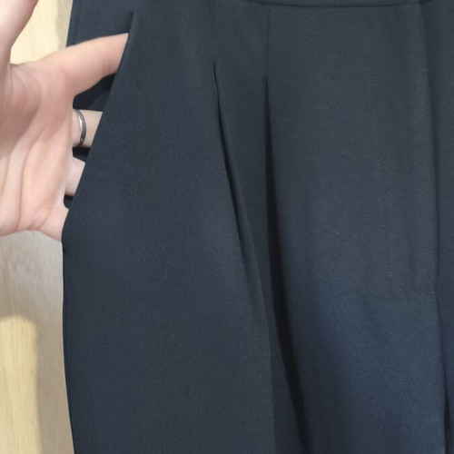 Zara wide-leg pants new, black, size XL