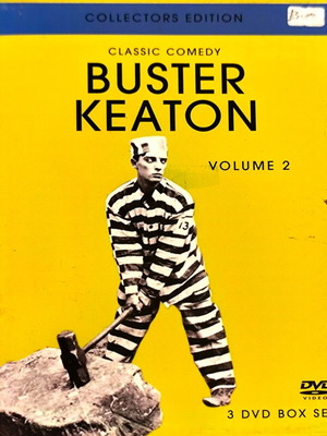 Buster Keaton Collection Volume 2 DVD μεταχειρισμένο, κωμωδία δράμα αισθηματική