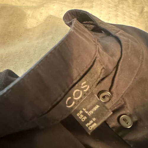 COS outfit size L used, black, shirt-like top