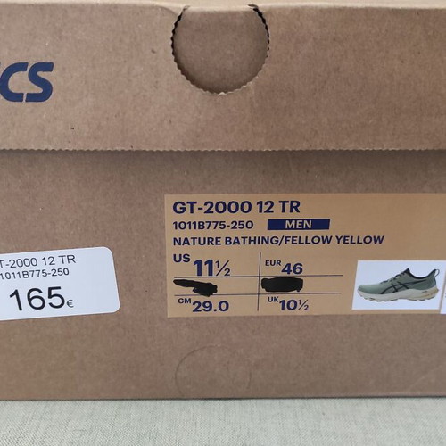 Asics GT-2000 12 TR running shoes new, Nature Bathing Series, size 46