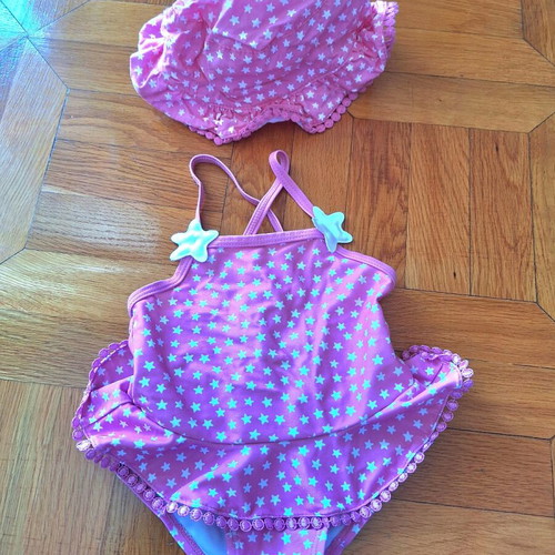 My first Chicco baby swimsuit like new with hat