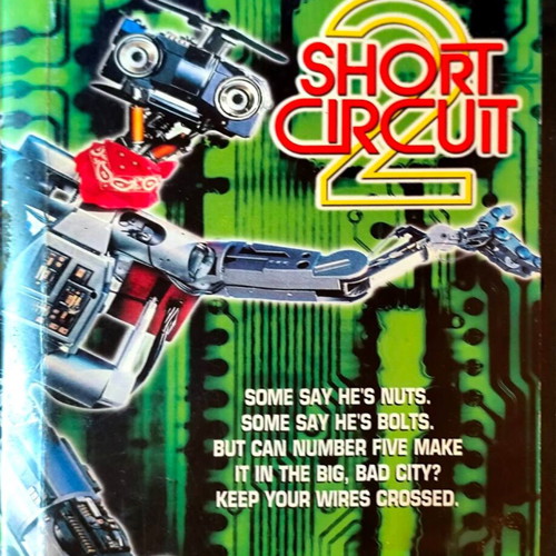 Short Circuit 2 DVD comedy sci-fi movie with Greek subtitles
