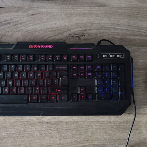 Zeroground gaming keyboard and mouse
