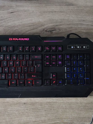 Zeroground gaming keyboard and mouse
