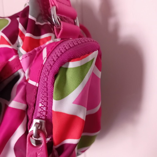 Kipling Vintage Crossbody Bag like new, multicolor psychedelic print