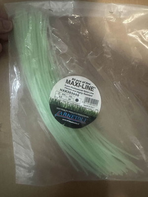 Maxi-line nylon lines 3mm-30cm new, pack of 50 pieces
