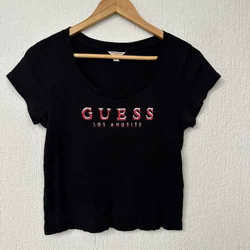 Guess T-shirt, size M, black, 100% cotton