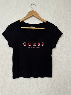 Guess T-shirt, size M, black, 100% cotton