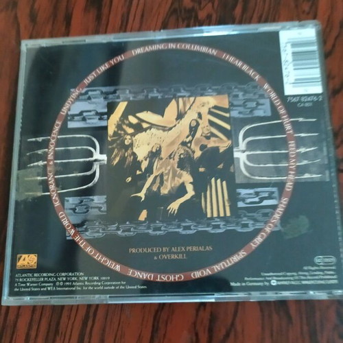 Overkill I Hear Black CD used, metal