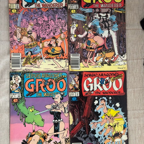 Groo The Wanderer Marvel Comics 1987-1991 used comic pack