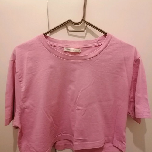 T-shirt short sleeve women's pink Pull and Bear like new