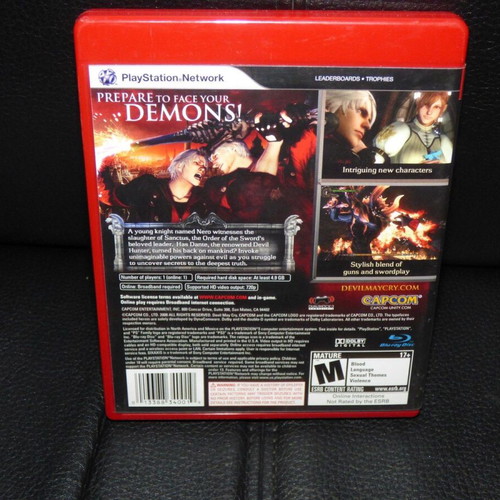 Devil May Cry 4 Greatest Hits PlayStation 3 like new