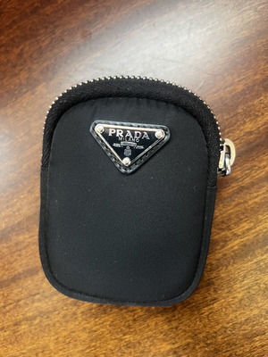 Prada Milano Mini Pouch like new, black