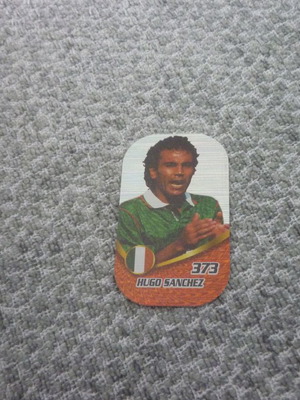 Hugo Sánchez Mexico Football Collectible Metal Tag used