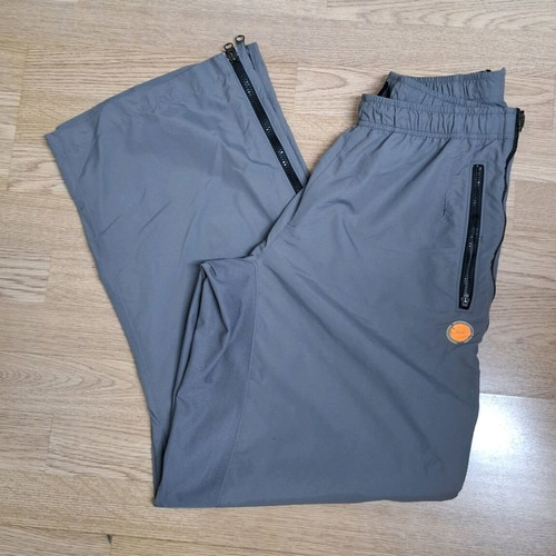 Nike men's gray sweatpants Small with zipper like new