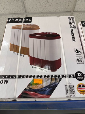 LEXICAL LWG-7506-9 πλυντήριο με δύο κάδους, 5 κιλά