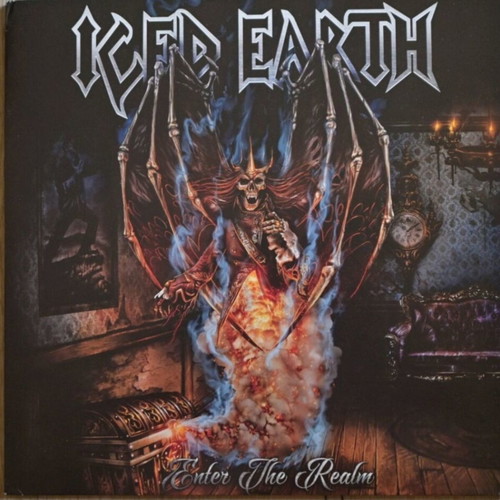 Iced Earth Enter the Realm μαύρο LP βινύλιο άριστη κατάσταση