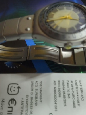 Swatch Irony 1996 wristwatch, silver, unisex