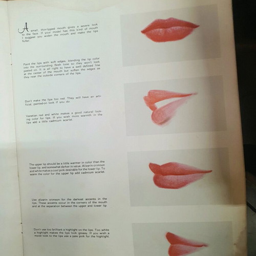Faces and Features book used, English