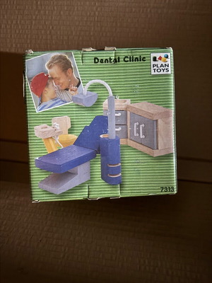 Plan toys wooden dentist playset new