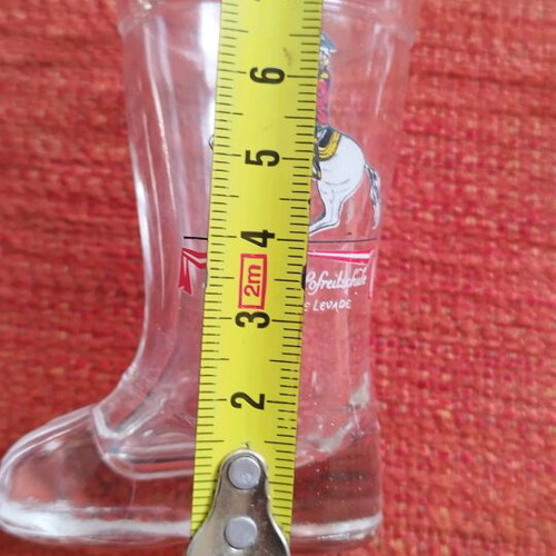 Set of 6 boot-shaped shot glasses Spanish Riding School like new