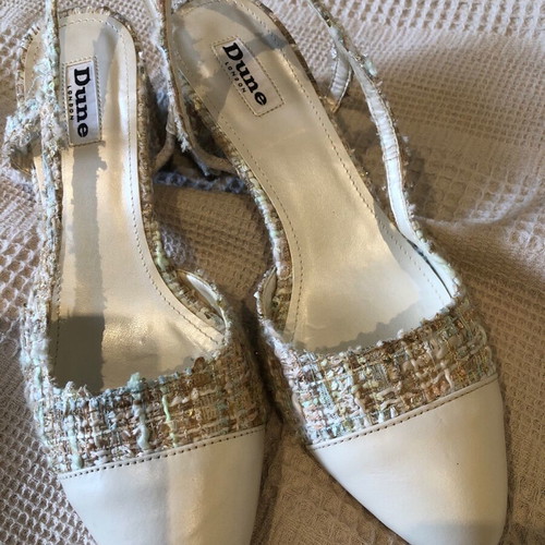 Dune London pastel tweed pumps size 37 like new