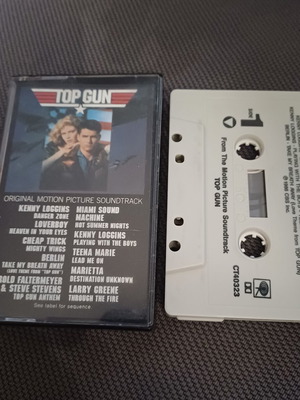 Top Gun soundtrack κασέτα σαν καινούργιο, pop