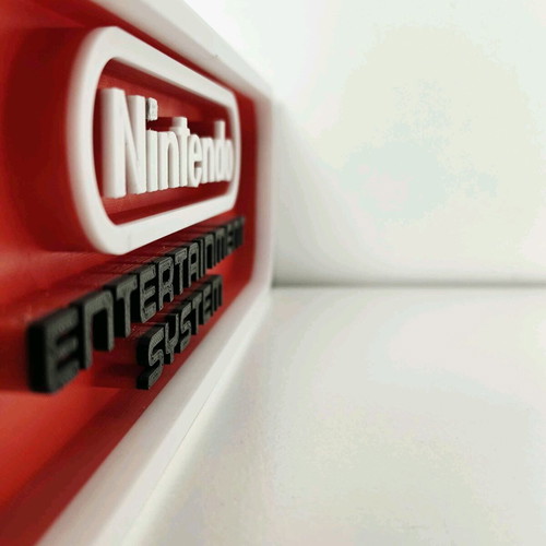 Nintendo Entertainment System logo like new