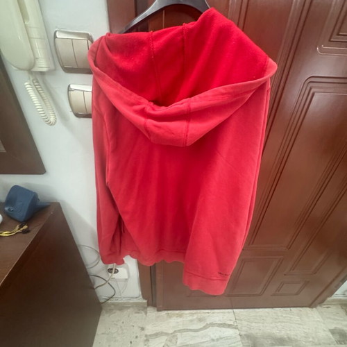Air Jordan jacket used, size M, red