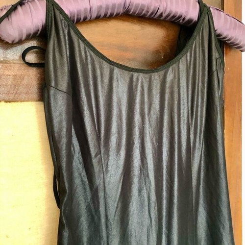 One-piece leather bell dress new, size M, black