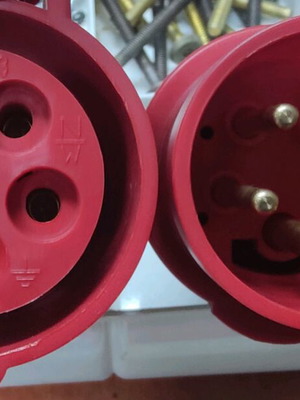 Βιομηχανική πρίζα σετ τριφασική ABB καινούργιο