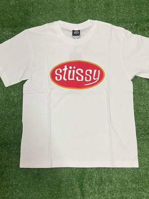 Stussy T-shirt καινούργιο, μέγεθος small, άσπρο πολύχρωμο