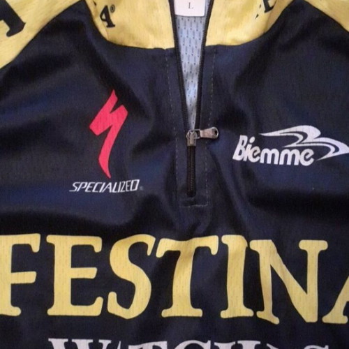 Festina vintage cycling jersey like new with lanyard gift