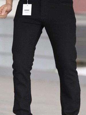 Men's Straight Leg Jeans New Size 34 Black and Blue