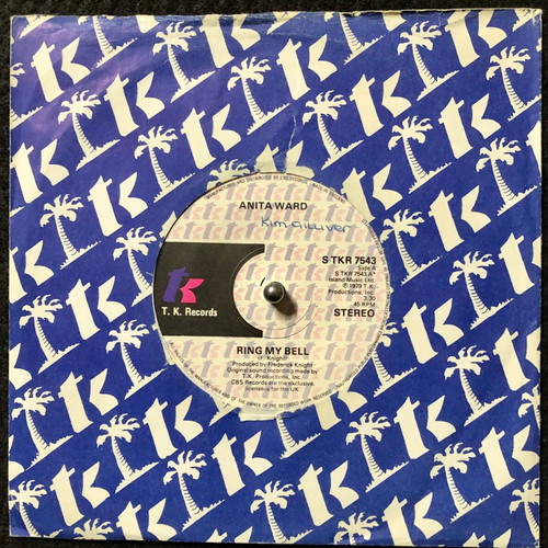 Anita Ward Ring My Bell 7" vinyl single like new, pop