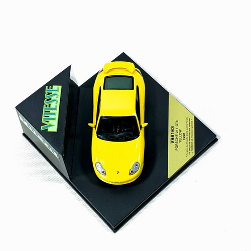 Porsche 996 911 C2 3.6 GT3 1998 Yellow Diecast Model New