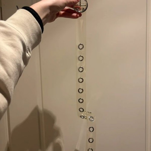 Women's transparent belt 90cm like new (BERSHKA)