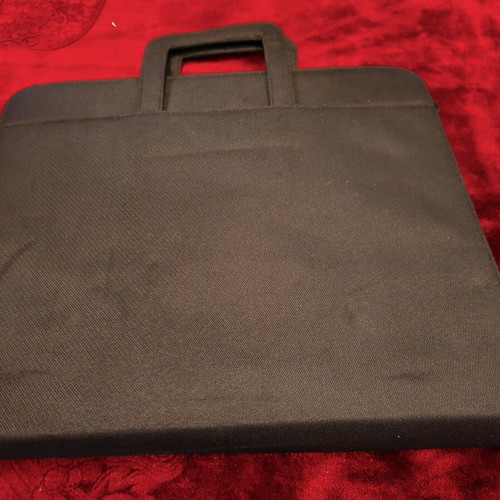 Philips professional slim conference folder bag, black