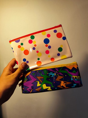 Old pencil cases set of 2