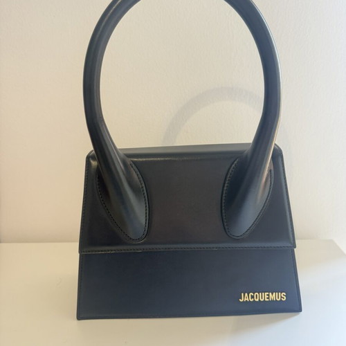 Jacquemus black structured handbag