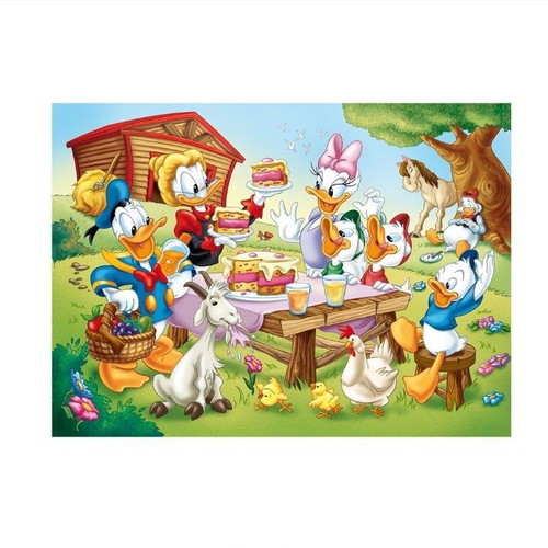 Disney Maxi Double-Face Donald Puzzle like new for kids 3+ years