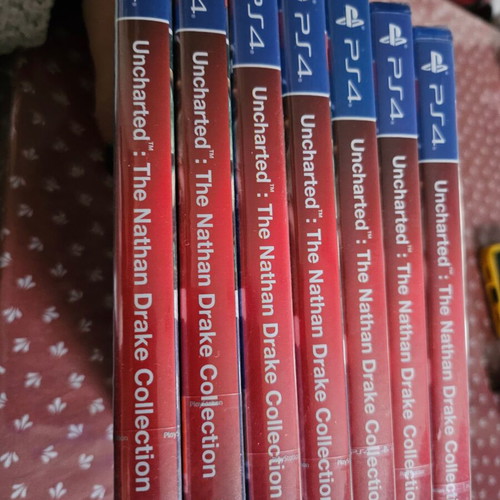 Ps4 games new, 6 pieces with Uncharted Nathan Drake Collection