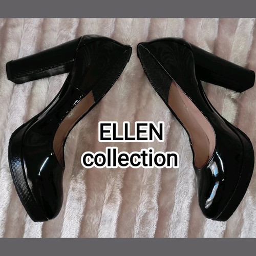 Offer 12€! ELLEN black patent pumps!