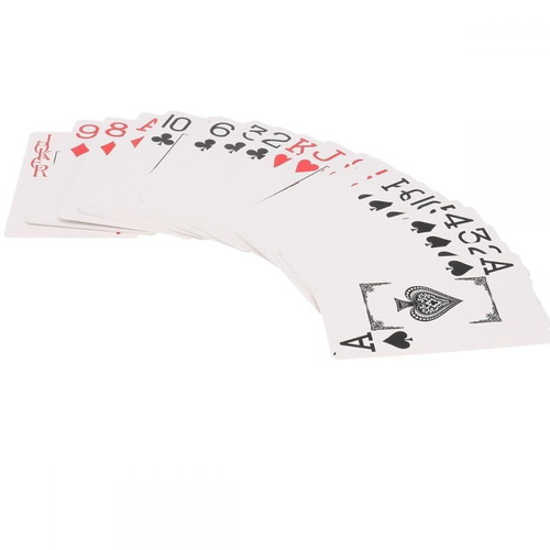 Τράπουλα Poker 100% πλαστική με θήκη καινούργιο