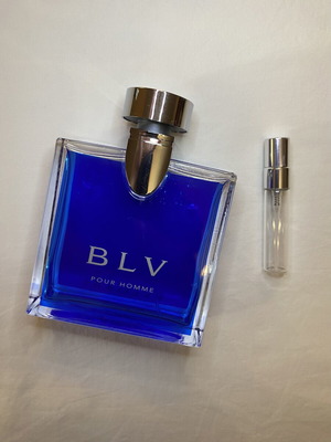 BVL Pour Homme Eau de Toilette 5ml new, genuine fragrance