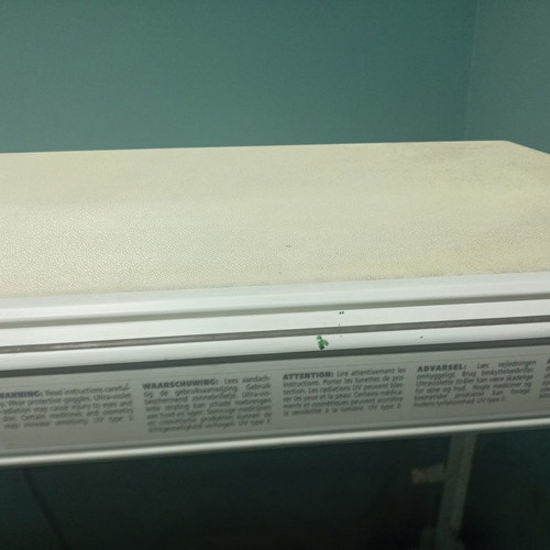 Solarium Alisun E12 used, single professional, 2m 10cm