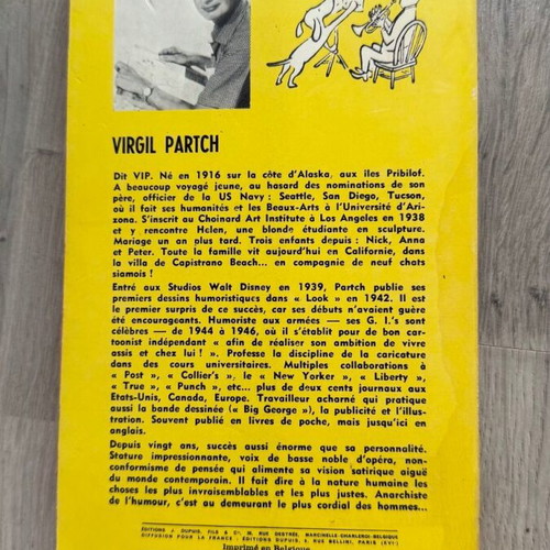 Où va-t-il les chercher ? book used, French humor comics by Virgil Partch