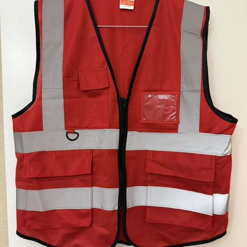 Reflective Safety Vest XL with Pockets new, blue